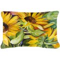 Micasa Sunflowers Canvas Fabric Decorative Pillow MI55562